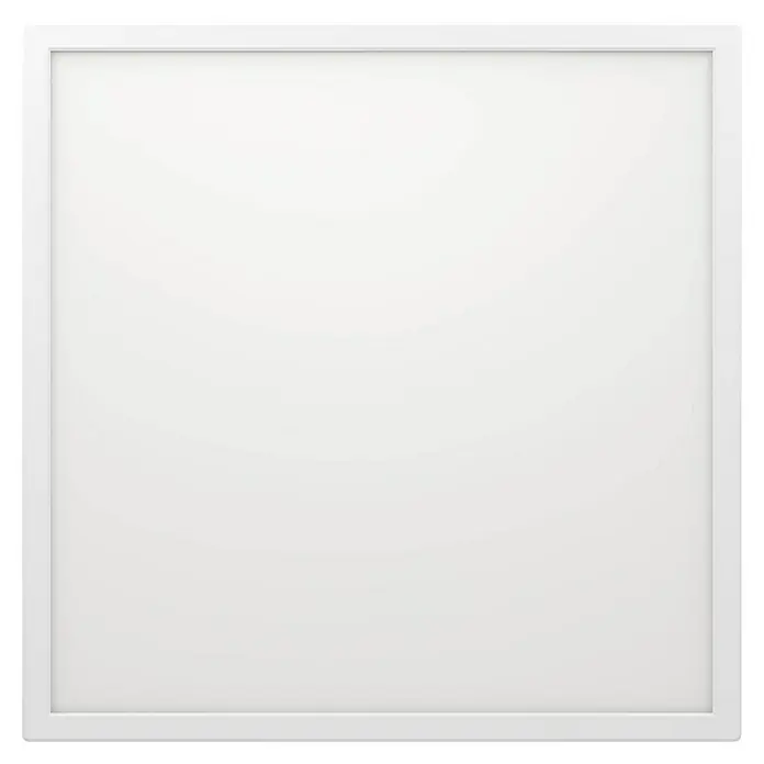 Eglo LED-Deckenleuchte Rovito-R - 17 W, L x B x H: 50 x 50 x 3,2 cm, Weiß, Tageslichtweiß - Quadratische LED-Flächenleuchte mit weißem Rahmen. Ideal für moderne Innenräume, bietet helles, gleichmäßiges Licht und ein minimalistisches Design.