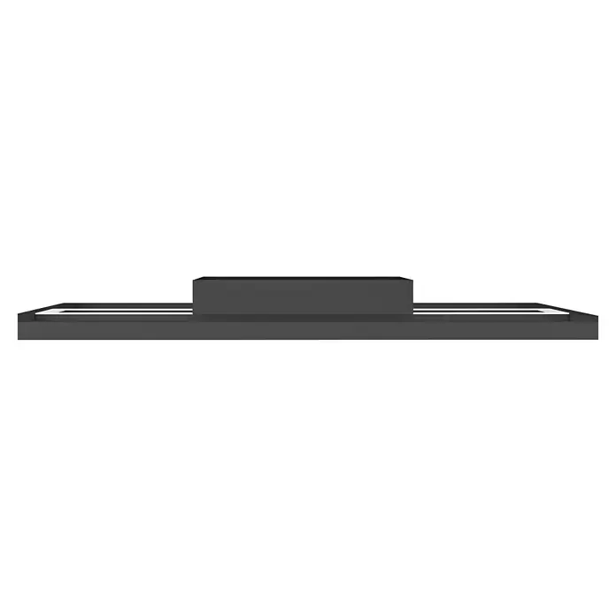 Eglo Connect LED-Deckenleuchte Calagrano-Z - 21 W, L x B x H: 45 x 45 x 5 cm, Schwarz, RGBW - Nahaufnahme des stylischen, schwarzen LED Panels für eine moderne und elegante Beleuchtung, die jeden Raum aufwertet.