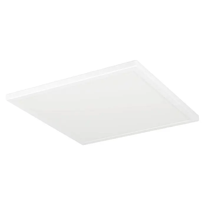 Eglo LED-Deckenleuchte Rovito-R - 17,6 W, L x B x H: 39 x 39 x 3 cm, Weiß, Tageslichtweiß - LED-Panel für eine helle und energieeffiziente Beleuchtung. Das schlanke Design fügt sich nahtlos in jede Decke ein und sorgt für modernes Ambiente.