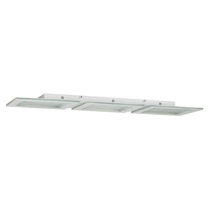 Eglo LED-Deckenleuchte Padrogiano - L x B x H: 1.200 x 300 x 50 mm, Kaltweiß, Kunststoff, Dimmbar - Die LED-Panel-Leuchte sorgt für eine helle und gleichmäßige Ausleuchtung in jedem Raum und ist energieeffizient.