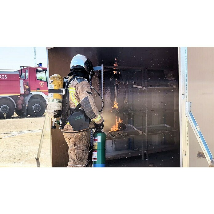 Simonrack Ecofire Extintor de incendios Fighting con gancho (6 l) | BAUHAUS