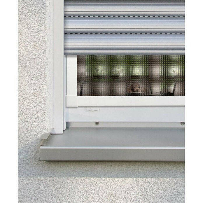 Schellenberg Insect System Zaštita od insekata za prozore Plus  (Š x V: 130 x 150 mm, Boja okvira: Bijela) | BAUHAUS