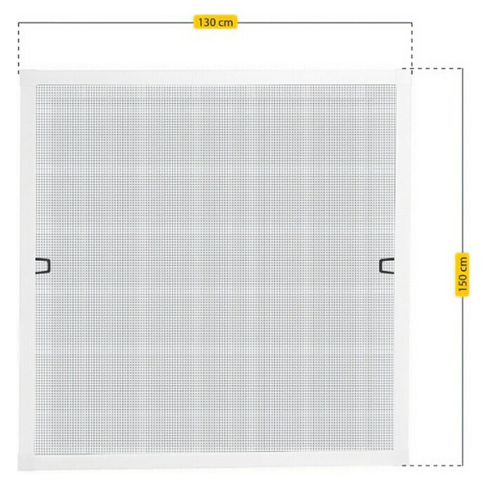 Schellenberg Insect System Zaštita od insekata za prozore Plus  (Š x V: 130 x 150 mm, Boja okvira: Bijela) | BAUHAUS