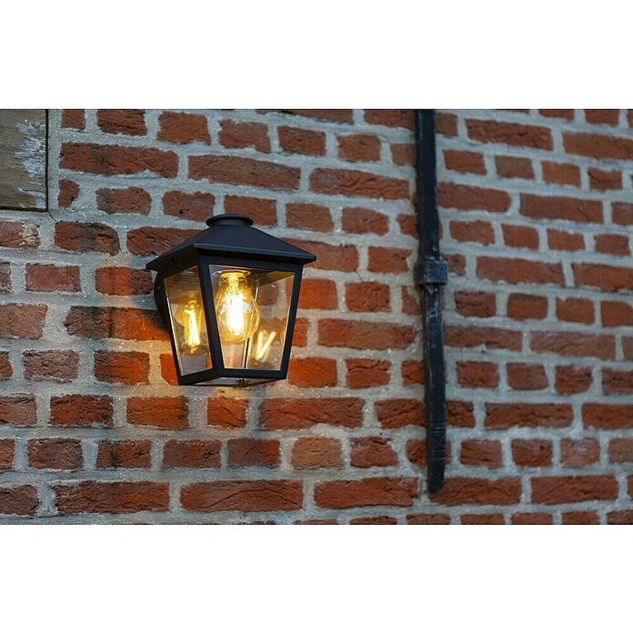 Vanjska zidna svjetiljka  (40 W, IP44, Crna) | BAUHAUS
