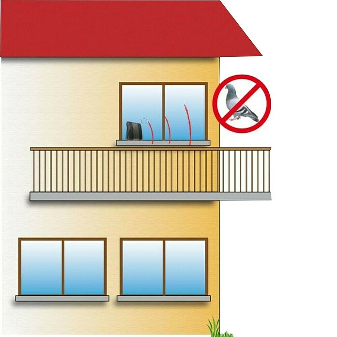 Ultrazvočni odganjalec živali Weitech  (Izkoristek: 40 m²) | 7533 - Fallen und Tafeln | IAHE - Pflanzenschutz bio-mechanisch | IAH - Dünger / Pflanzenschutz | IA - Gartenhartware | I - Stadtgarten | BAUHAUS