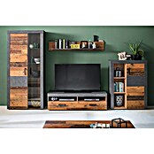Trendteam Vitrine Indy (B x T x H: 87 x 34 x 189 cm, Braun) | BAUHAUS
