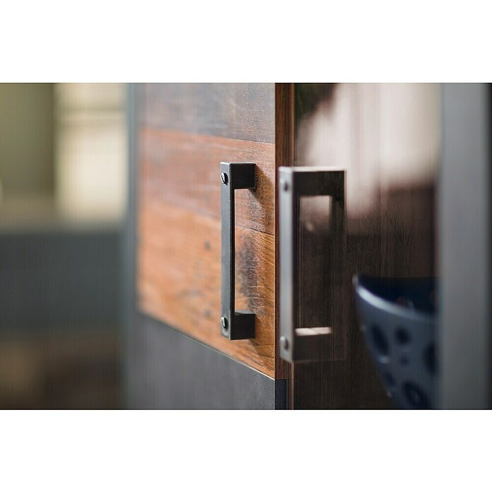 Trendteam Vitrine Indy (B x T x H: 87 x 34 x 189 cm, Braun) | BAUHAUS