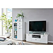 Trendteam Vitrine Baxxter (B x T x H: 81 x 41 x 129 cm, Weiß) | BAUHAUS