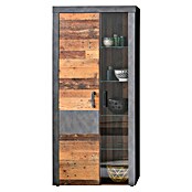 Trendteam Vitrine Indy (B x T x H: 87 x 34 x 189 cm, Braun) | BAUHAUS
