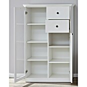 Trendteam Vitrine Baxxter (B x T x H: 81 x 41 x 129 cm, Weiß) | BAUHAUS