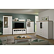 Trendteam Vitrine Shade (B x T x H: 95 x 38 x 140 cm, Weiß) | BAUHAUS