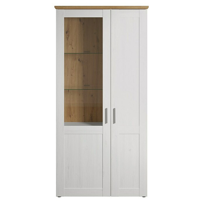 Trendteam Vitrine Shade (B x T x H: 95 x 38 x 194 cm, Weiß) | BAUHAUS