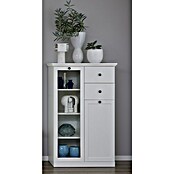Trendteam Vitrine Baxxter (B x T x H: 81 x 41 x 129 cm, Weiß) | BAUHAUS