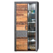 Trendteam Vitrine Indy (B x T x H: 87 x 34 x 189 cm, Braun) | BAUHAUS