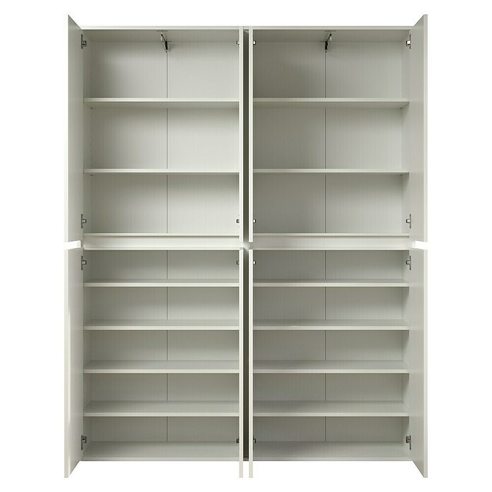 Trendteam Küchen-Hochschrank Nevada (B x T x H: 148 x 34 x 191 cm, Weiß) | BAUHAUS