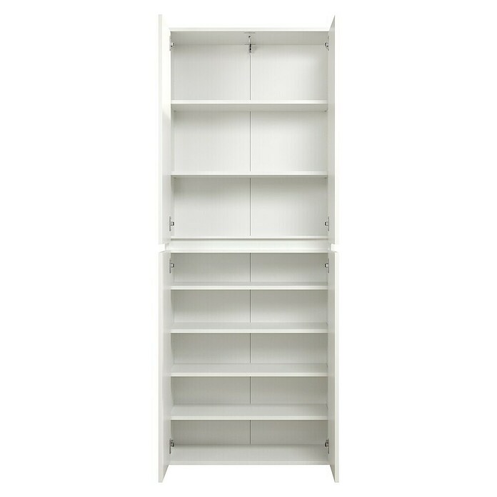 Trendteam Küchen-Hochschrank Nevada (B x T x H: 74 x 34 x 191 cm, Weiß) | BAUHAUS