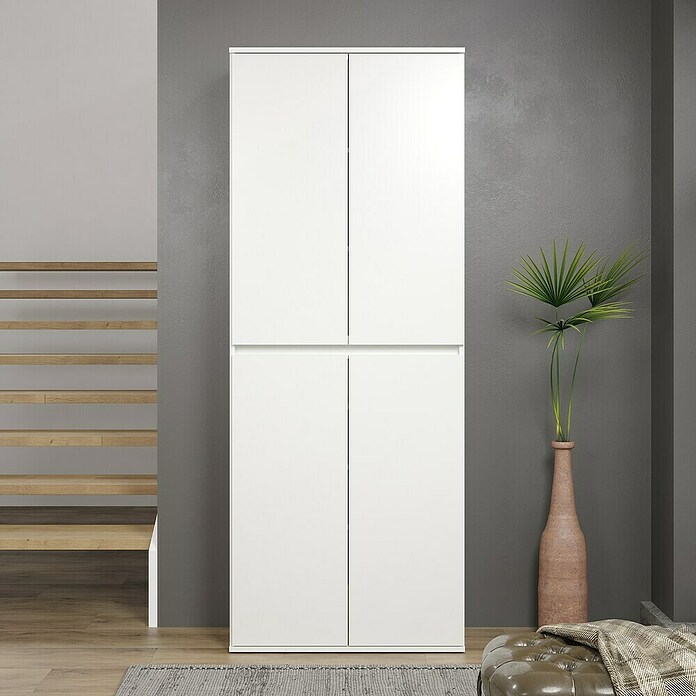 Trendteam Küchen-Hochschrank Nevada (B x T x H: 74 x 34 x 191 cm, Weiß) | BAUHAUS