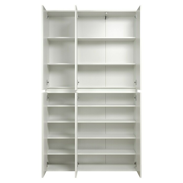 Trendteam Küchen-Hochschrank Nevada (B x T x H: 111 x 34 x 191 cm, Weiß) | BAUHAUS