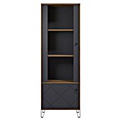 Trendteam Vitrine Montez (B x T x H: 63 x 40 x 172 cm, Grau) | BAUHAUS