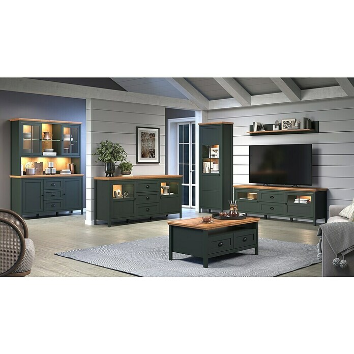 Trendteam Buffetschrank Stanton (Breite: 146 cm, Grün) | BAUHAUS