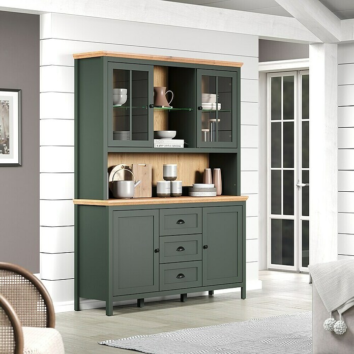 Trendteam Buffetschrank Stanton (Breite: 146 cm, Grün) | BAUHAUS