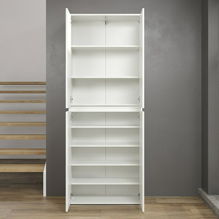 Trendteam Küchen-Hochschrank Nevada (B x T x H: 74 x 34 x 191 cm, Weiß) | BAUHAUS