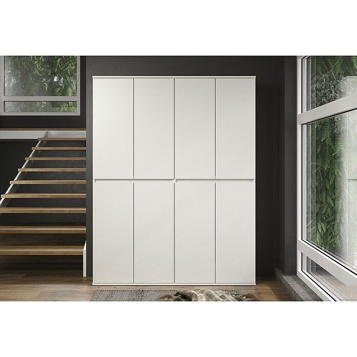 Trendteam Küchen-Hochschrank Nevada (B x T x H: 148 x 34 x 191 cm, Weiß) | BAUHAUS