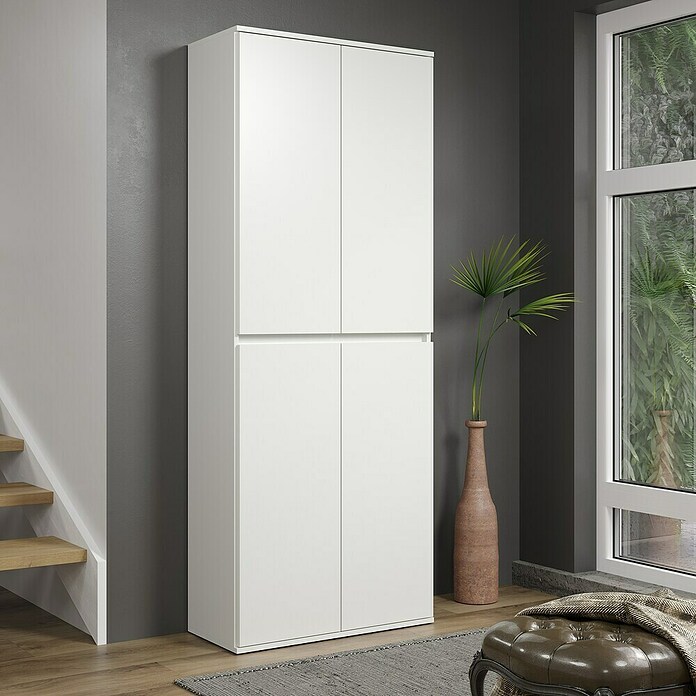 Trendteam Küchen-Hochschrank Nevada (B x T x H: 74 x 34 x 191 cm, Weiß) | BAUHAUS
