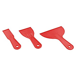 Alpha Tools Plamuurmessen set, kunststof (3 -delig, Kunststof)