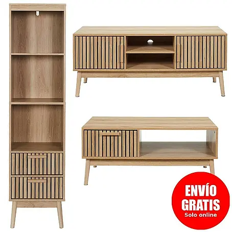 Home Deco Factory Klaus Conjunto mueble de salón