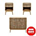 Home Deco Factory Klaus Cómoda con mesitas 