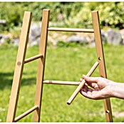 Windhager Rankhilfe Pyramide (50 x 145 cm, Holz, Hellbraun) | BAUHAUS