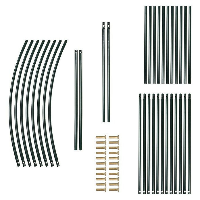 Lok za vrtnice  (230 cm x 140 cm x 37 mm, Zelena, Jeklo) | 7418 - Pergola, Rosenbogen | IAGB - Gartenholz | IAG - Außenbereichsausstattung | IA - Gartenhartware | I - Stadtgarten | BAUHAUS