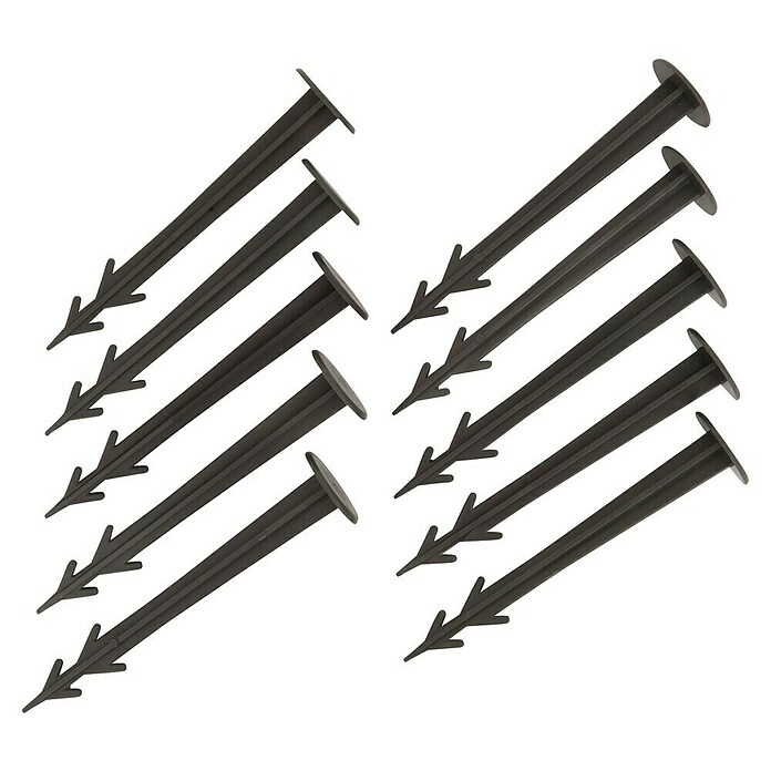 Windhager Laubschutznetz (L x B: 5 x 4 m, Kunststoff, Grün)