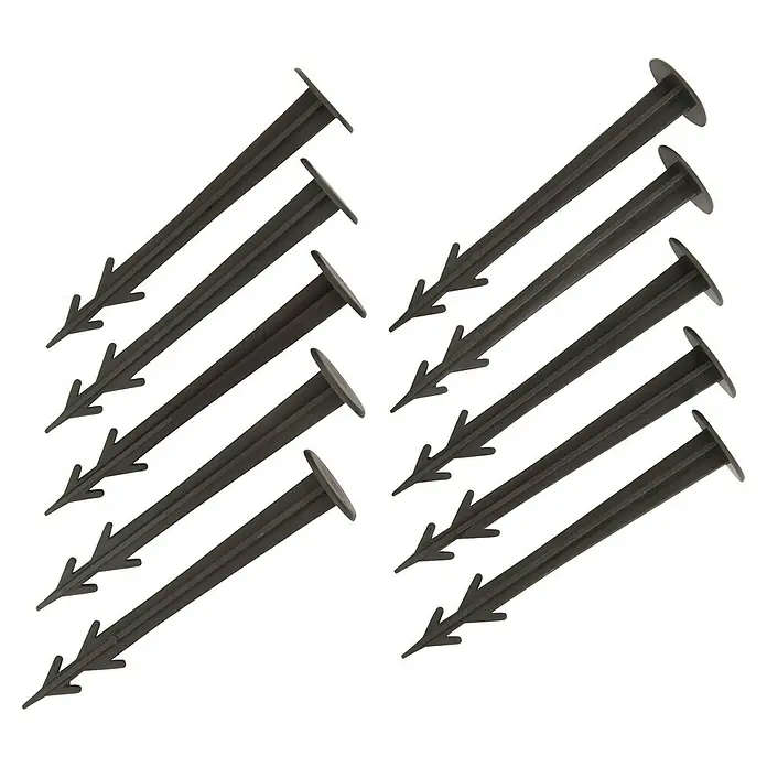 Windhager Laubschutznetz - L x B: 5 x 4 m, Kunststoff, Grün - Abbildung von mehreren Rolltreppen, die in einem dekorativen Muster angeordnet sind, mit Fokus auf Design und architektonische Details.
