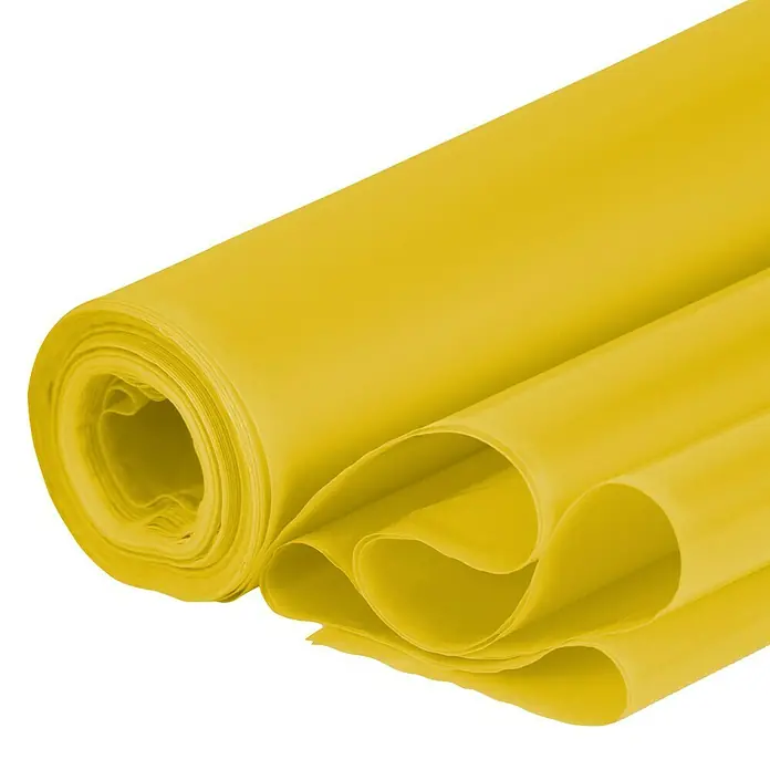 Windhager Frühbeetfolie - Gelb-Transparent, 2 x 10 m - Gelbe Folienrolle.