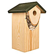 Windhager Nistkasten Mountain Lodge (17 x 14 x 26 cm, Holz, Hellbraun/Grün) | BAUHAUS
