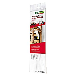 Windhager Fliegenfänger Papier Eco (Weiß, 5 Stk.)