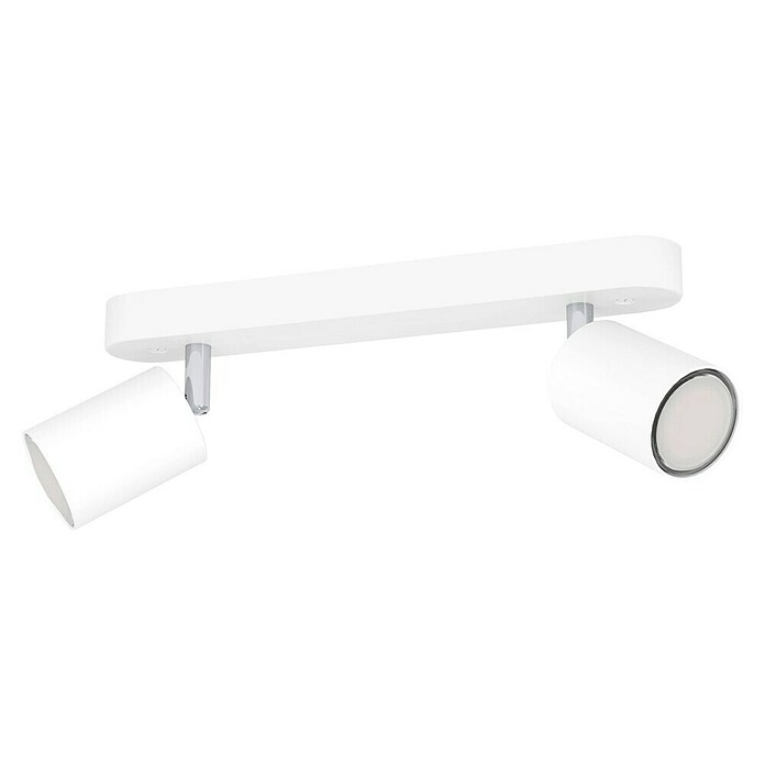 Eglo LED stenski in stropni reflektor Adfira-Z  (18 W, Bela/krom, RGBW, Število svetlobnih elementov: 2 kos) | Stropni reflektorji | Reflektorji in žarometi | Svetila | Elektro in svetila | Izdelki | BAUHAUS