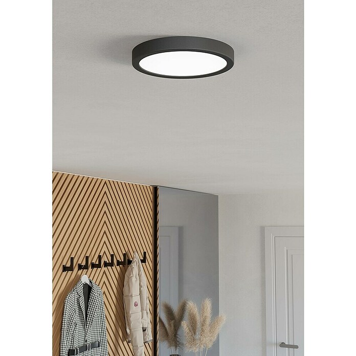 Eglo connect.z Okrogel LED panel Fueva 6-Z  (11,2 W, Ø x V: 21 x 2,5 cm, Barva svetlobe: RGBW) | 3016 - Deckenleuchte | CACB - Deckenleuchten | CAC - Indoorleuchten | CA - Beleuchtung | C - Elektro | BAUHAUS
