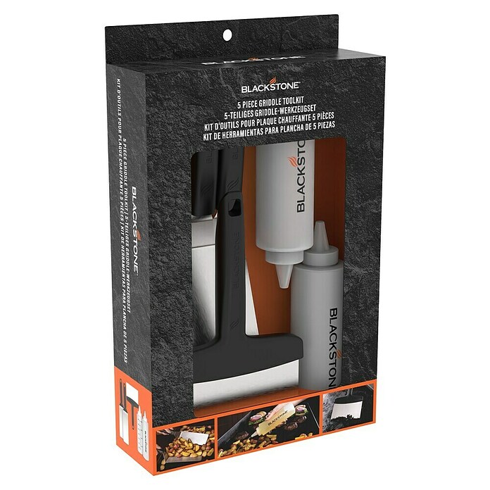 Blackstone Utensilios para barbacoa (Acero inoxidable, 5 pzs.) | BAUHAUS