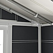 Grosfillex Caseta para jardín Deco (Medidas ext. (An x Pr): 295 x 261 cm, Plástico, Gris oscuro, 4,9 m²) | BAUHAUS