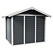 Grosfillex Caseta para jardín Deco (Medidas ext. (An x Pr): 295 x 261 cm, Plástico, Gris oscuro, 4,9 m²) | BAUHAUS