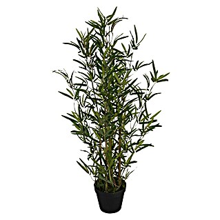 Planta artificial Bambú (Altura: 90 cm, Verde, Plástico)