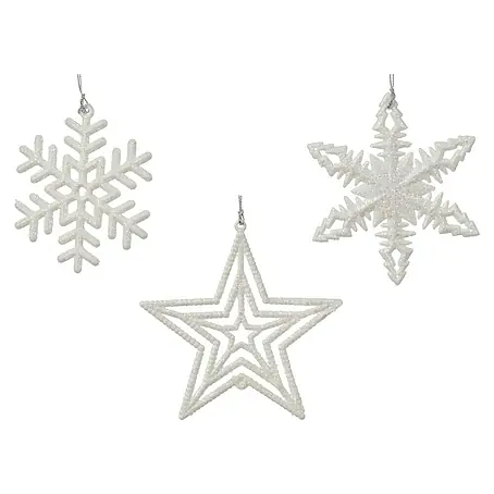 Adornos del árbol de Navidad Estrella