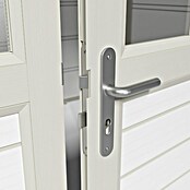 Grosfillex Caseta para jardín Deco (Medidas ext. (An x Pr): 370 x 298 cm, Plástico, Blanco/Gris verdoso, 7,5 m²) | BAUHAUS