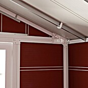 Grosfillex Caseta para jardín Deco (Medidas ext. (An x Pr): 370 x 298 cm, Plástico, Rojo/Blanco, 7,5 m²) | BAUHAUS