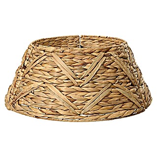 Cubre pie para árbol de Navidad (Natural, Yute, Ø x Al: 57 x 25 cm)