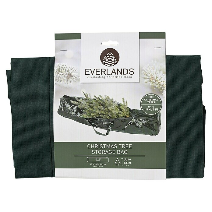 Funda protectora para Árbol de Navidad (L x An x Al: 102 x 18 x 16 cm, Específico para: Para árbol de navidad artificial) | BAUHAUS
