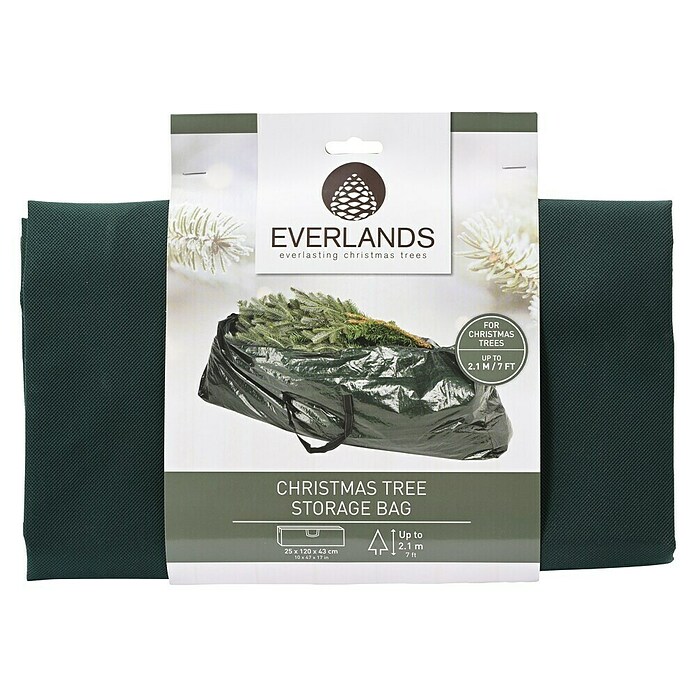 Funda protectora para Árbol de Navidad (L x An x Al: 120 x 25 x 43 cm, Específico para: Para árbol de navidad artificial) | BAUHAUS